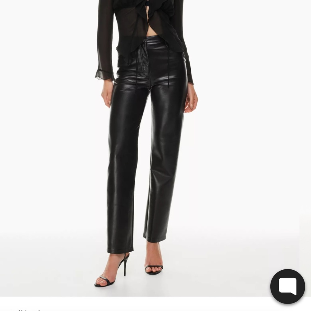 Aritzia Melina Leather Pant